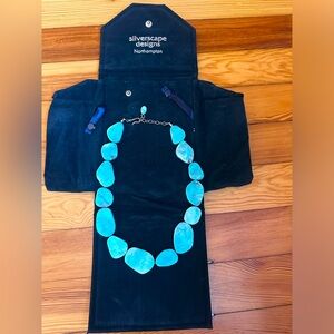 Sterling and Turquoise Statment Necklace